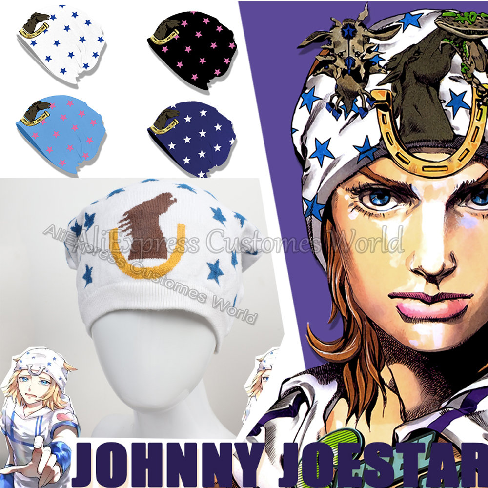Outdoor Adventure Japan - Cool อะนิเมะกลางแจ้ง Joseph Bizarre ผจญภัยผ้าพันคอหมวกชุดคอสเพลย์ Johnny