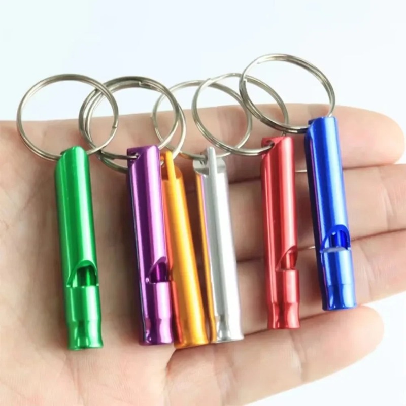Emergency Whistle Pea - นกหวีดเอาตัวรอด - เครื่องมือฉุกเฉินไร้น้ํามันและกันน้ําสําหรับการเดินป่า/ตั้งแคมป์/ปีนเขา อุปกรณ์เสริมส่งสัญญาณกู้ภัย