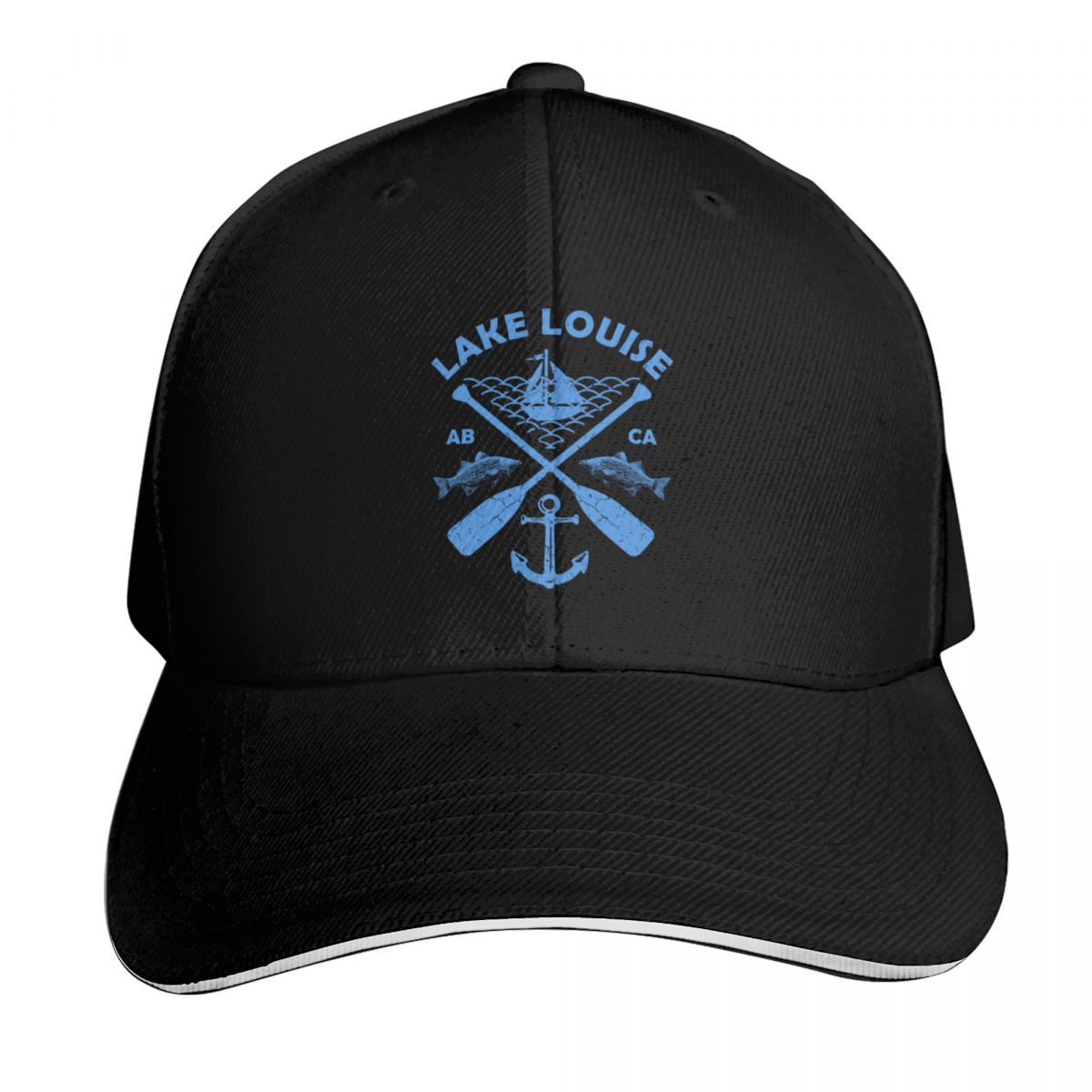Outdoor Adventure Brand - เลค ลูอิส อัลเบอร์ตา แคนาดา หมวกเบสบอลแบบ Snapback