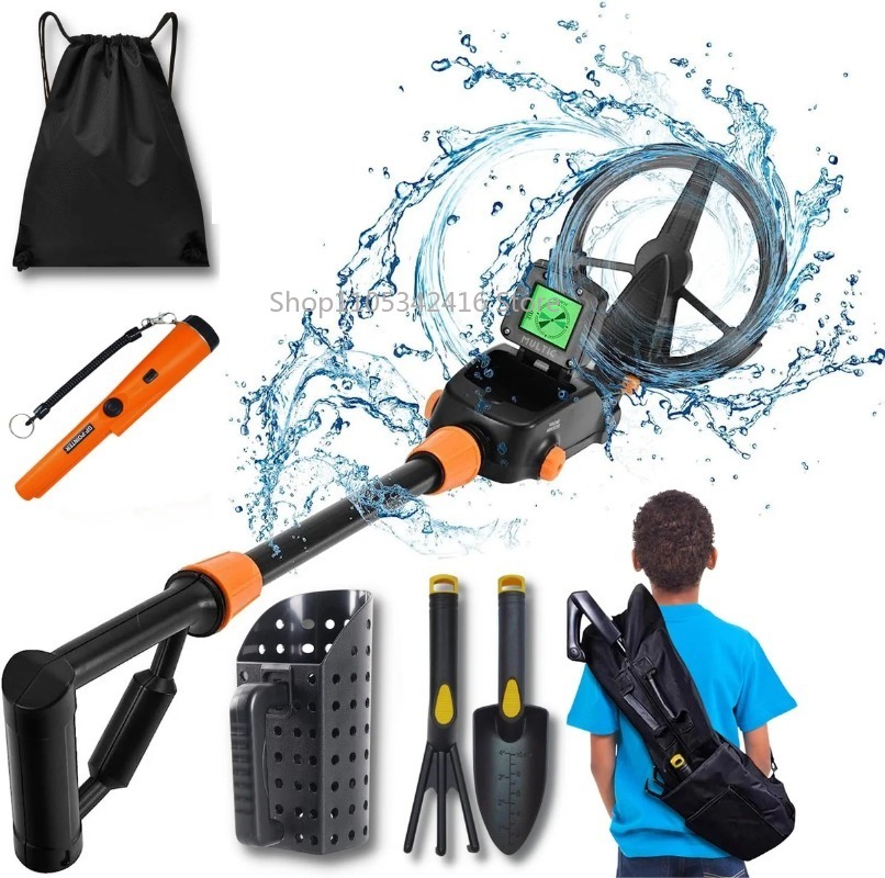 Outdoor Adventure Activities For Kids - ของเล่นเครื่องตรวจจับโลหะเพื่อการศึกษาสำหรับเด็ก เครื่องมือตรวจจับทองคำแสนสนุก เหมาะสำหรับกิจกรรมผจญภัยและการสำรวจกลางแจ้งของเด็กๆ