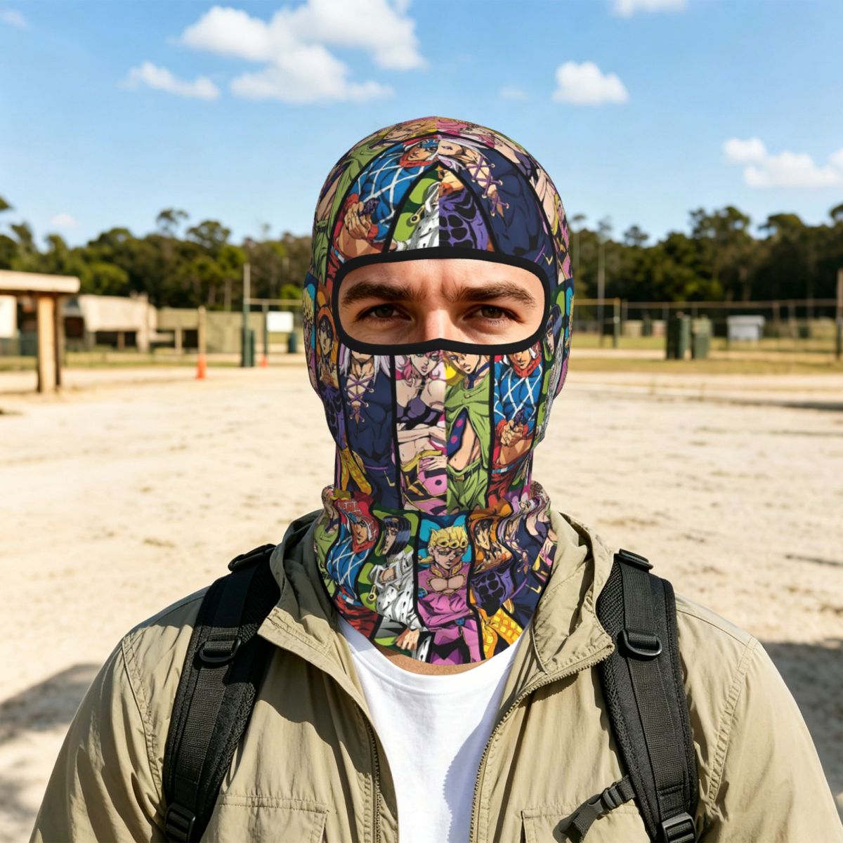 Outdoor Adventure Japan - โลโก้ Jojo's Bizarre Adventure อนิเมะญี่ปุ่น มังงะ
