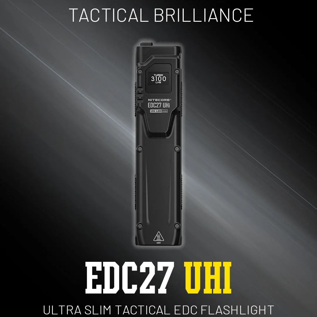 Outdoor Adventures - ไฟฉายยุทธวิธี Convoy UHi EDC 3100 ลูเมนส์