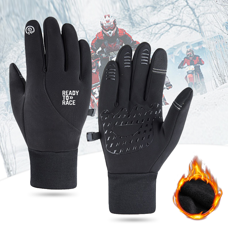 ถุงมือมอเตอร์ไซค์กันลมแบบสัมผั - Outdoor Adventure Races บทวิจารณ์และราคา