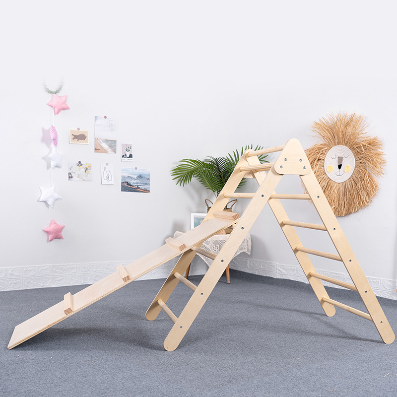 เครื่องเล่นปีนป่ายไม้รูปสามเหล - Outdoor Adventure Activities For Kids บทวิจารณ์และราคา