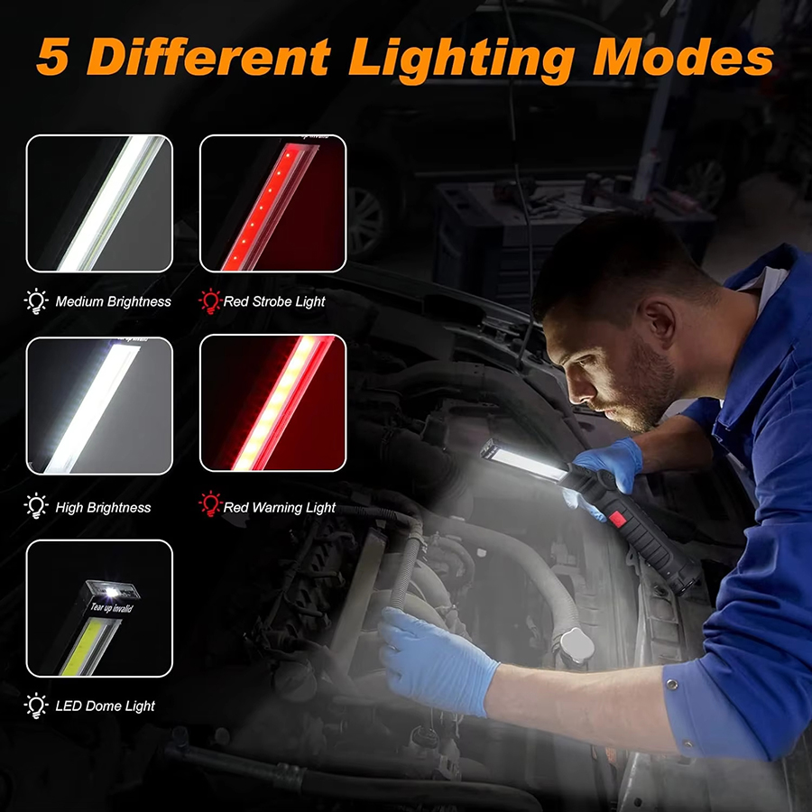 ไฟฉาย LED แบบพกพาพร้อมตะขอแม่เ - Outdoor Adventures บทวิจารณ์และราคา