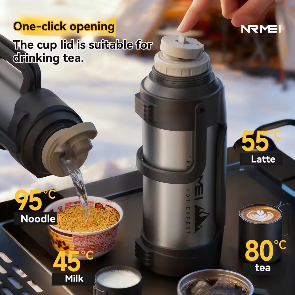 ขวดน้ำสแตนเลส 316 ขนาด 4000 มล - Outdoor Adventure Hours บทวิจารณ์และราคา