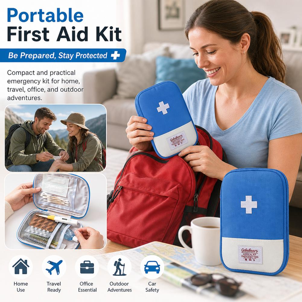 กระเป๋าชุดปฐมพยาบาลแบบพกพาความ - Outdoor Adventures บทวิจารณ์และราคา