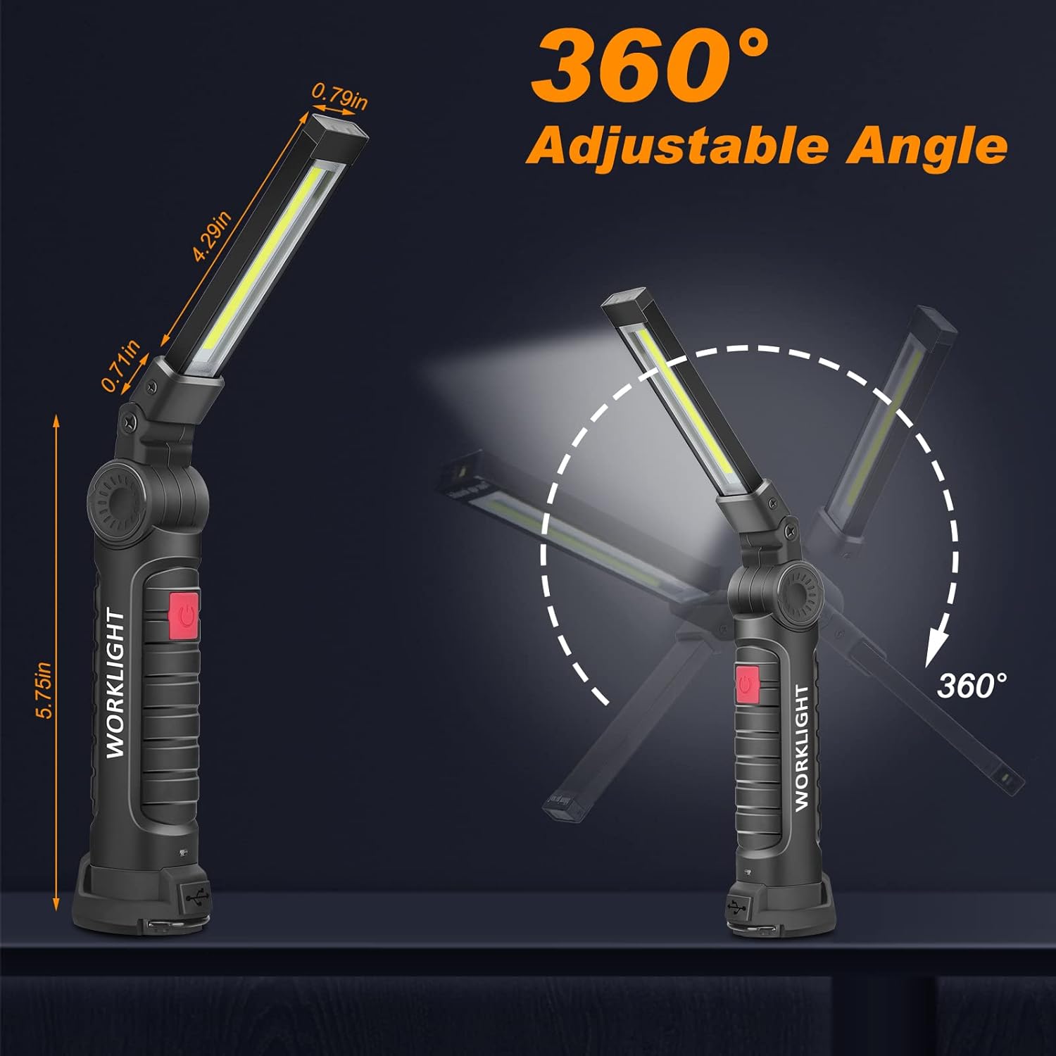 ไฟฉายพกพาแบบพกพา USB ชาร์จไฟได - Outdoor Adventures บทวิจารณ์และราคา