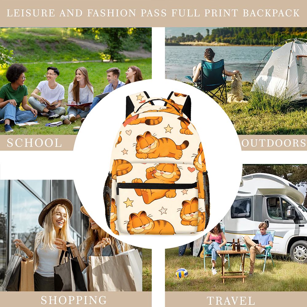 กระเป๋าเป้การ์ฟิลด์ตลกขี้เกียจ - Outdoor Adventures บทวิจารณ์และราคา