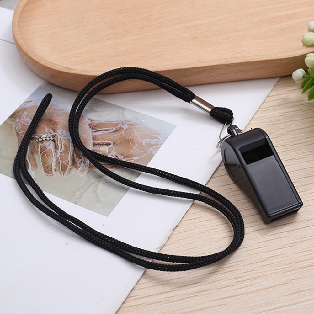 นกหวีดพลาสติก 10 ชิ้น พร้อมสาย - Emergency Whistle Pea บทวิจารณ์และราคา