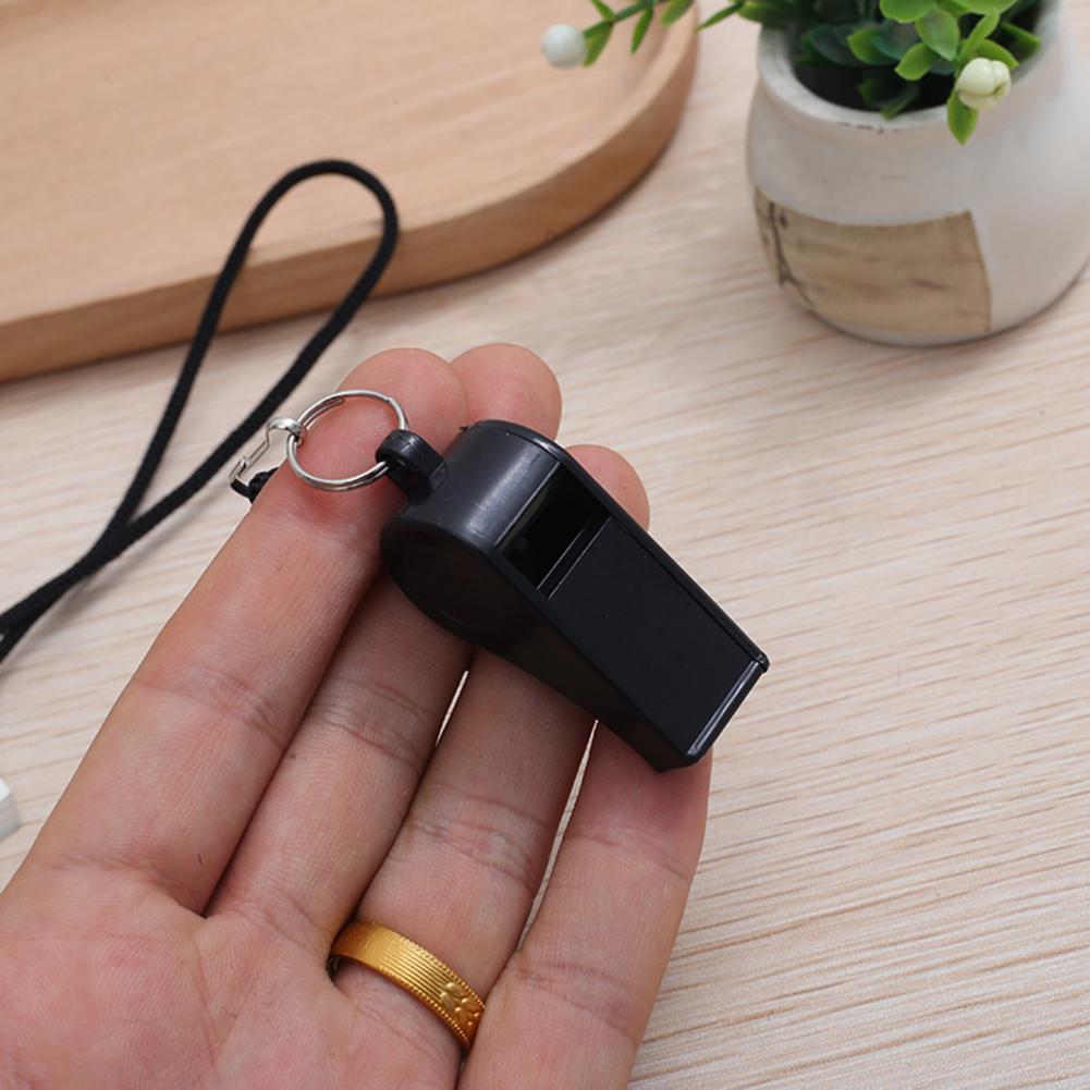 นกหวีดพลาสติก 10 ชิ้น พร้อมสาย - Emergency Whistle Pea บทวิจารณ์และราคา